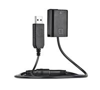 Andoer NP-FW50 - Batteria fittizia + Power Bank (5V 2A) cavo adattatore USB di ricambio per AC-PW20 per Sony NEX-3/5/6/7 Series A33 A37 A35 A55 A7 A7R A7II A6000 A6300