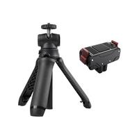 Andoer Piccolo treppiede estensibile per fotocamera, pieghevole, 360°, con supporto magnetico per fotocamera, compatibile con Action 5 Pro/4/3