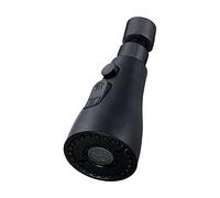 Andoer Rubinetto da cucina Testa a spruzzo 3 funzioni Testa a spruzzo 360 ° Rubinetto girevole Testa a spruzzo G1/2 Aeratore per lavello a risparmio idrico per rubinetto da cucina Testa a spruzzo