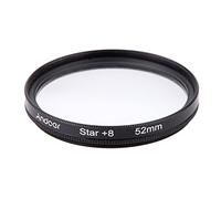 Andoer Set di filtri circolari da 52 mm UV + CPL + Close Up + 4 + stelle 8 punti filtro circolare polarizzatore macro close-up stella 8 punti filtro con borsa per Nikon Canon Pentax Sony DSLR