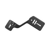 Andoer Staffa per Flash per Fotocamera, Staffa Portatile in Lega di Alluminio con Vite da 1/4" Fotocamere Digitali, Flash, Microfoni