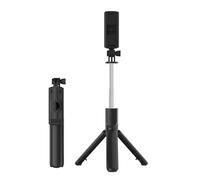 Andoer Supporto per Treppiede BT Selfie Stick con Telecomando Wireless Compatibile con Smartphone Altezza Regolabile Leggero Portatile per i Viaggi (Bianca)