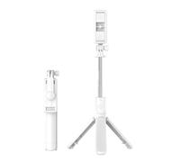 Andoer Supporto per Treppiede BT Selfie Stick con Telecomando Wireless Compatibile con Smartphone Altezza Regolabile Leggero Portatile per i Viaggi (Nera)