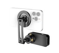 Andoer Supporto per zaino con cinturino a sgancio rapido magnetico, supporto per zaino con clip, adattatore per montaggio su fotocamera sportiva e supporto magnetico per telefono