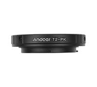 Andoer T2-PK - Adattatore di ricambio per lenti in metallo, per Pentax K-70/K-50/K-30/K-500/K-1/K-3/K-3 II/K-5 IIs/K-5 II/K-5/K-7 K-Mount Cameras