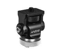 Andoer Telecamera Monitor Mount Mini Ballhead Vite da 1/4 di pollice