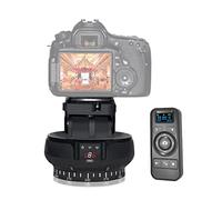 Andoer Testa inclinabile motorizzata,Pan Tilt Camera Mount 360° Testa di treppiede panoramico 100M Telecomando 9 Velocità con Phone Clip per DSLR Cameras, Camcorder, Smartphone, Tripod