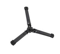 Andoer Treppiede compatto con vite da 3/8 di pollice Supporto stabile per Monopiede DSLR Camera PTZ Stabilizzatore