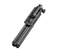 Andoer Treppiede per selfie stick, 5 pezzi, asta per selfie estraibile, telecomando BT, compatibile con smartphone Huawei per fotografia di selfie ritratto, foto di gruppo, streaming live