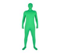 Andoer Tuta chroma key unisex, per adulti, elasticizzata, costume per servizi fotografici, video, effetti speciali, festival, cosplay, carnevale, 160 cm di altezza