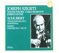 Andor Foldes Schubert: Violin Sonata in D / Fantasy for Violin in C (CD)