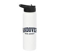 Andover New Jersey Vintage Arch Text Stainless Steel Insulated Water Bottle