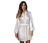Andra Kimono Donna in Raso Art. 862 - Colori Nero e Seta - Seta 2