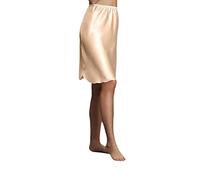 Andra sottogonna sottoveste in raso con spacchi laterali taglia 5 (Nudo)