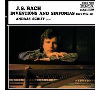 Andras Schiff - J. S. Bach: Inventions & Sinfonias. Bwv 772a-801 by Andras Schiff (2010-08-18)