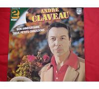 André Claveau - les plus grands succès André Claveau album 2 disques vinyles 33 tours Philips 6680290 .