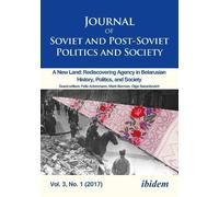 Andre Härtel Journal of Soviet and Post-Soviet Politics and Society (Tascabile)
