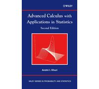 André I. Khuri Advanced Calculus with Applications in Statist (Copertina rigida)