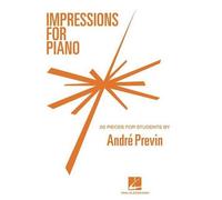 Andre Previn Impressions for Piano (Tascabile)
