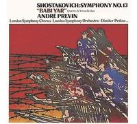 Andre Previn London Symphony Orchestra Shostakovich Symphony No. 8 n. 13 Babi Y