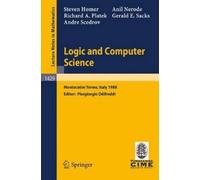 Andre Scedrov Steven Homer Anil Nerode Richard A. Pl Logic and Compu (Tascabile)