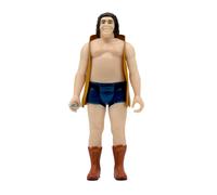 Andre The Giant Con Gilet Figura ReAction Da 3,75 Pollici