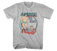 Andre The Giant - Egli Grande - Manica Corta - Erica - Adulti - T-Shirt