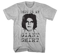 Andre The Giant - Maglietta Gigante - Maniche Corte - Heather - Adulto - T-Shirt