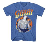 Andre The Giant - Rétro Gigante - Manica Corta - Erica - Adulti - T-Shirt