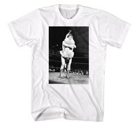 Andre The Giant Shake Down T-Shirt Manica Corta Uomo Cotone Bianco
