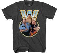 Andre The Giant Shirt - Andre The Giant Big Boss Man & Bam Bam Bigelow - World Wrestling T-Shirt Black 3XL