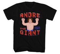Andre The Giant Wreck It Andre T-Shirt Manica Corta Cotone Nera