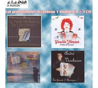 André Verchuren , Yvette Horner , Achille Pellegrini . - Lot 5 CD Accordéon Français