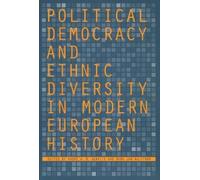 André W.M. Gerr Political Democracy and Ethnic Diversity in M (Copertina rigida)