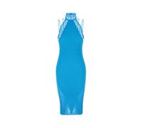 Andrea Adamo - Ribbed Midi Dress - - Dresses - Donna - Blu - M
