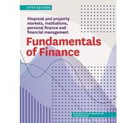 Andrea Bennett Carolyn Wirth Jenny Fundamentals of Finance Fifth Ed (Tascabile)