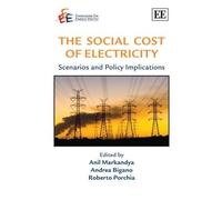 Andrea Bigano The Social Cost of Electricity (Copertina rigida)