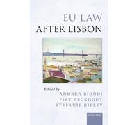 Andrea Biondi EU Law after Lisbon (Copertina rigida)