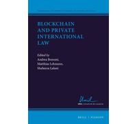 Andrea Bonomi Blockchain and Private International Law (Copertina rigida)
