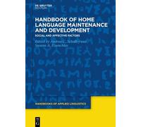 Andrea C. Schall Handbook of Home Language Maintenance and Developme (Tascabile)