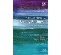 Andrea Calabrò A Research Agenda for Family Business (Copertina rigida)
