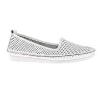 Andrea Conti 0021534, Mocassino Donna, Bianco Bianco 001, 42 EU
