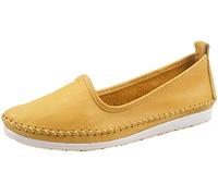 Andrea Conti 0027449 Ballerine Donna, Numero:38 EU, Colore:Giallo