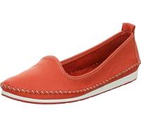 Andrea Conti 0027449 Ballerine Donna, Numero:40 EU, Colore:Rosso