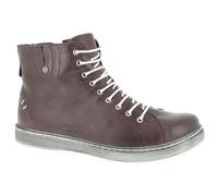 Andrea Conti 0027913, Sneaker a Collo Alto Donna, Rosso Borgogna 582, 41 EU