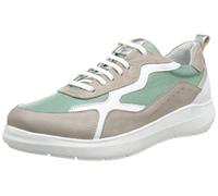 Andrea Conti 0063630, Scarpe da Ginnastica Donna, Pietra Bianco Menta Peppermint Argento, 42 EU