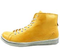 Andrea Conti 0341500 Scarpe Stringate Donna, Numero:37 EU, Colore:Giallo