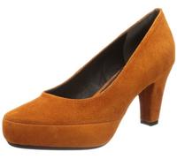 Andrea Conti 1006415, Scarpe con Plateau Donna, Arancione (Orange (rost 065)), 41