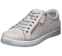 Andrea Conti Barca da Donna, Scarpe da Ginnastica, Grigio Argento Dark Stone, 35 EU