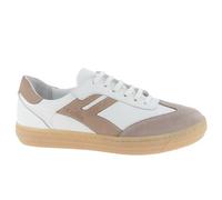 Andrea Conti Damen Low Top Sneaker Freya, Scarpe da Ginnastica Donna, Bianco D Stone, 37 EU